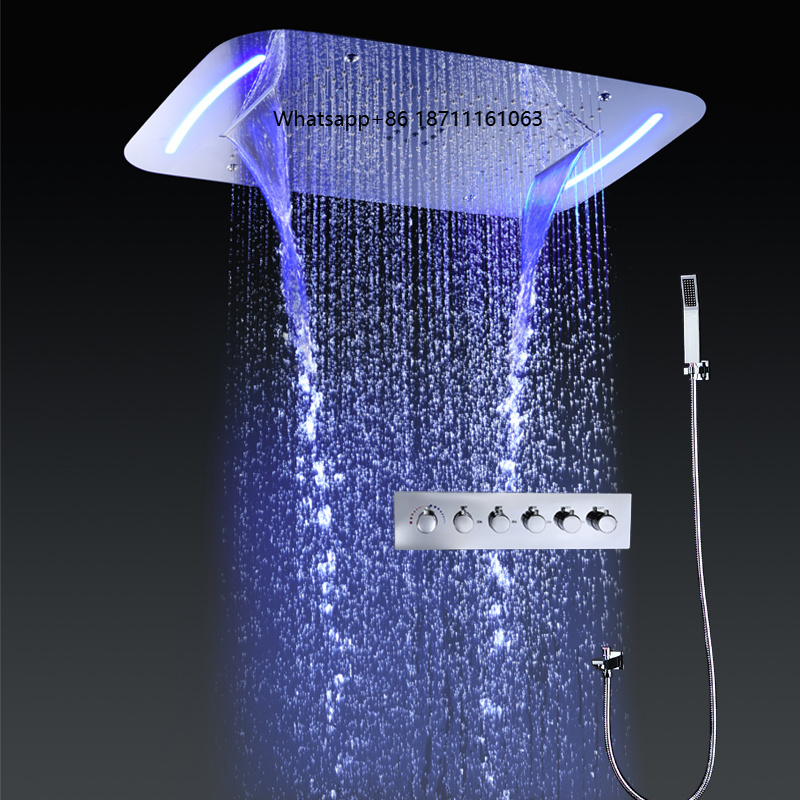 Spa & Wellness Hotel Diament Ustroń Zdjęcia - Bathroom Rain Shower Luxury LED 5