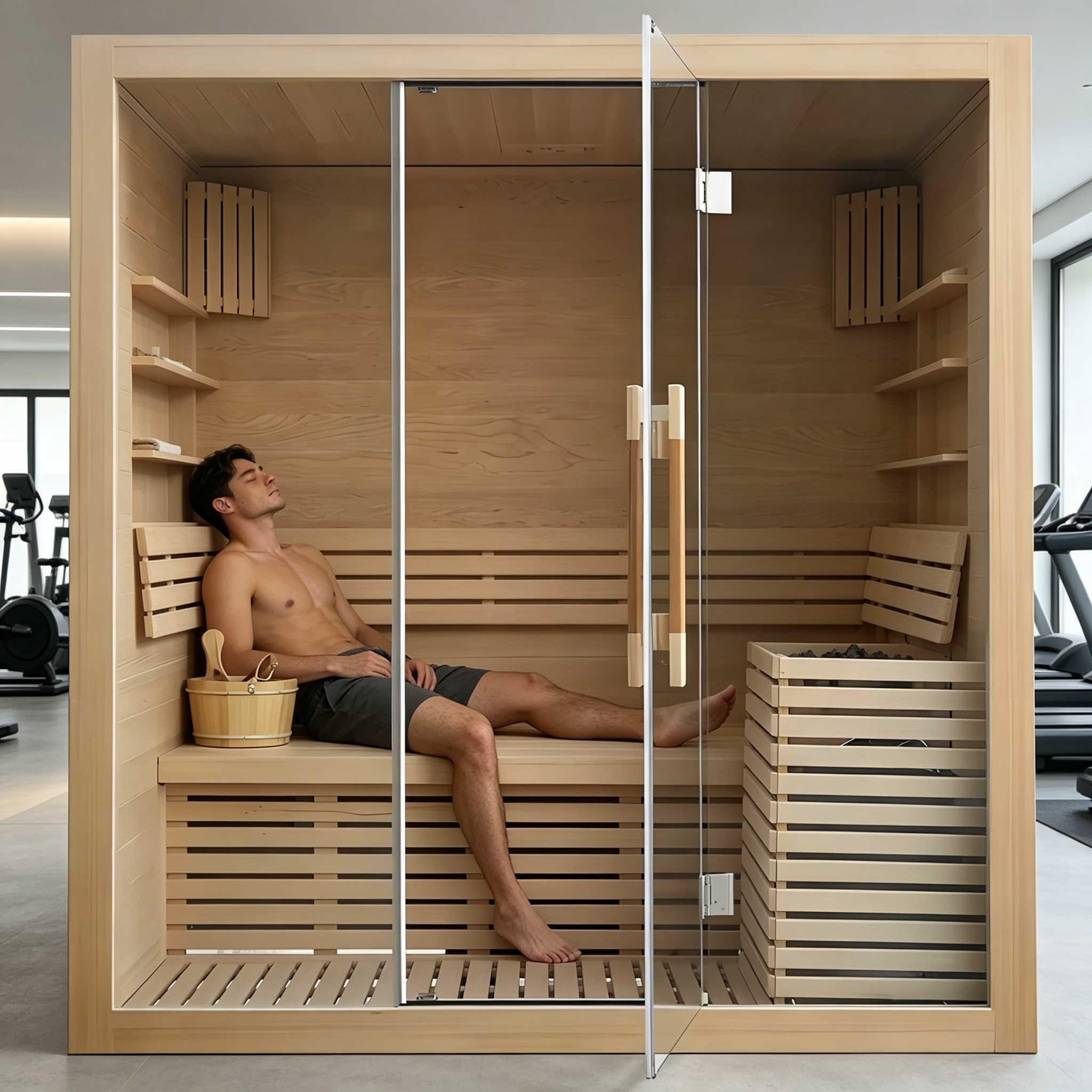 Outdoor Relaxation Sauna House - Spa Wellness Family ulasan dan harga