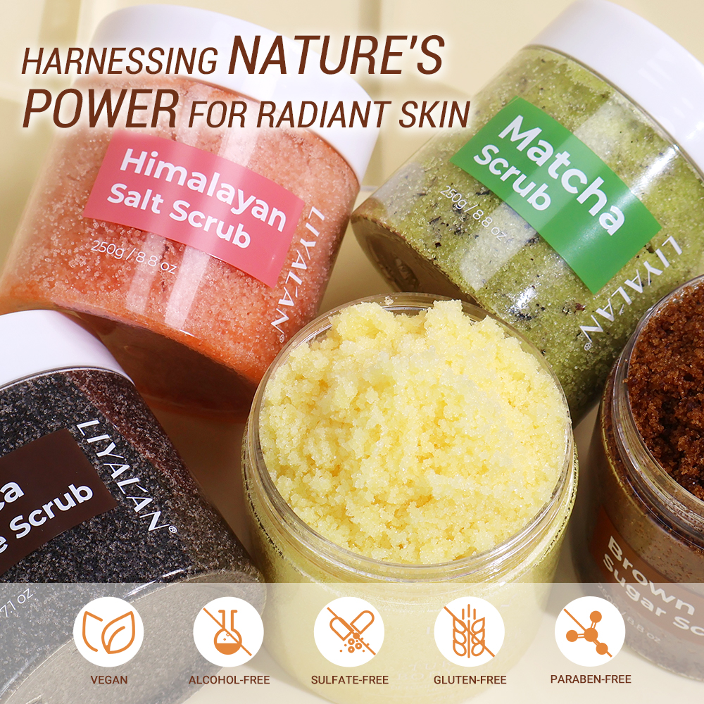 Sea Salt Body Scrub Exfoliatin - Sugar Scrub Coffee ulasan dan harga