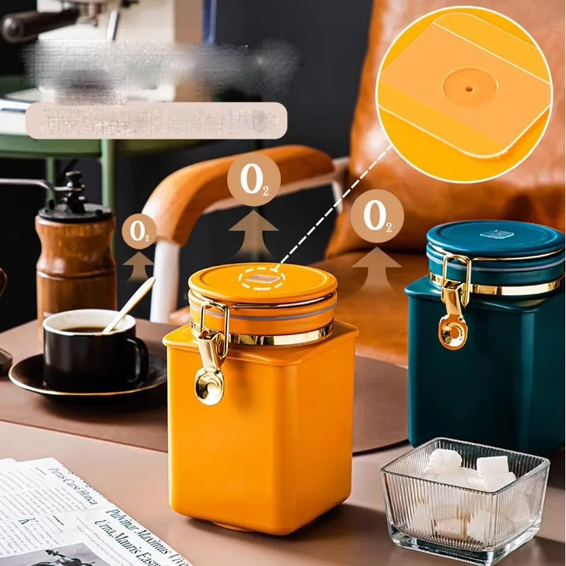 1.1L Storage Bottle Coffee Pow - Sugar Scrub Coffee ulasan dan harga